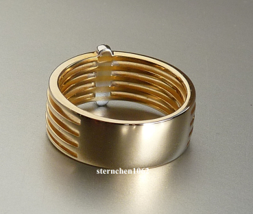 Preview: Außergewöhnlicher Ring * 585 Gold * Brillant