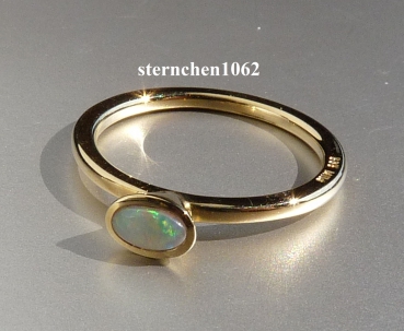 Ring * 585 Gold * Opal