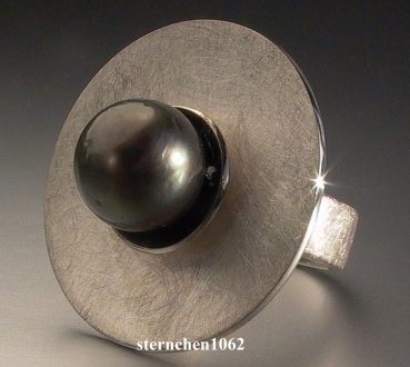 Preview: be belle * Ring * Tahiti Star * 925 Silber * Thaiti - Perle