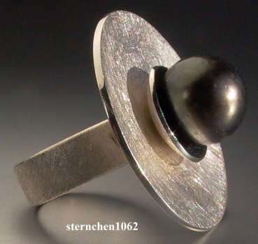 Preview: be belle * Ring * Tahiti Star * 925 Silber * Thaiti - Perle