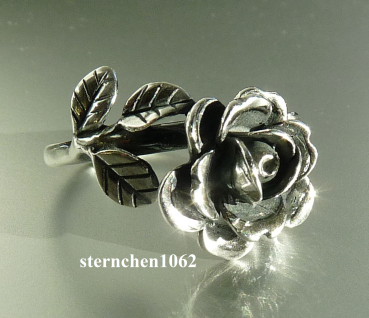 Trollbeads * Rose des Herzens Ring * Größe 49 - 60 *