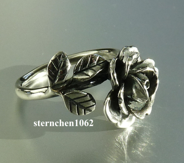 Preview: Trollbeads * Rose des Herzens Ring * Größe 49 - 60 *