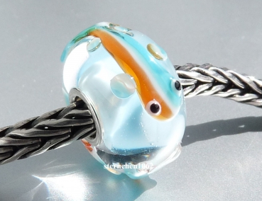 Trollbeads * Turquoise Tranquillity Fish * 01 * Limited Edition