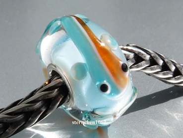 Trollbeads * Turquoise Tranquillity Fish * 02 * Limited Edition