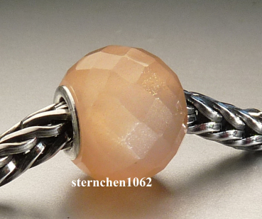 Preview: Trollbeads * Runder Feldspat Mondstein * Facettiert * 08