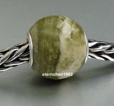Trollbeads * Runder Grün Gelber Calzit, Facettiert * 06