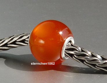 Preview: Trollbeads * Runder Karneol * 46