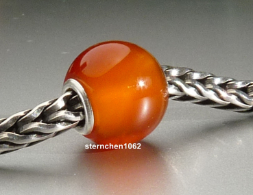 Trollbeads * Runder Karneol * 42