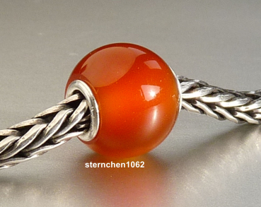 Trollbeads * Runder Karneol * 44