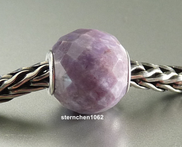 Preview: Trollbeads * Runder Purple Jade, facettiert * 13