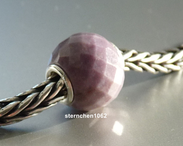 Preview: Trollbeads * Runder Purple Jade, facettiert * 03
