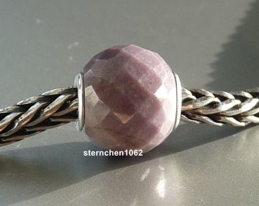 Trollbeads * Runder Purple Jade, facettiert * 03