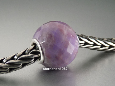Trollbeads * Runder Purple Jade, facettiert * 11