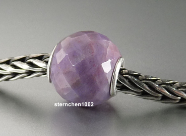 Preview: Trollbeads * Runder Purple Jade, facettiert * 11