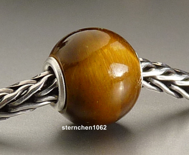 Trollbeads * Rundes Gelbes Tigerauge * 03