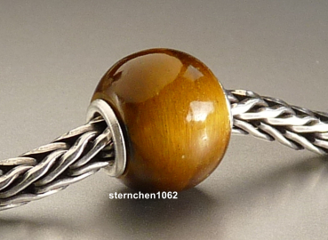Preview: Trollbeads * Rundes Gelbes Tigerauge * 03
