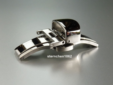 Eulit * Faltschließe Butterfly * Edelstahl * 16 mm