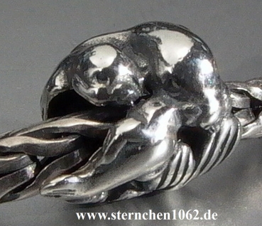 Original Trollbeads * Seehund Familie *