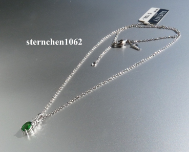 Viventy Necklace with Pendant * 925 Silver * synthetic colored stone * Zirconia * 785762
