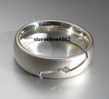Preview: Einzelstück * Ring * 925 Silber * Brillant *