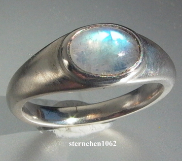 Einzelstück * Ring * 925 Silber * Mondstein