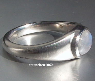 Preview: Einzelstück * Ring * 925 Silber * Mondstein