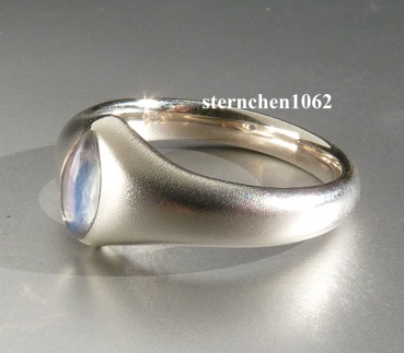 Unique * Ring * 925 Silver * Moonstone