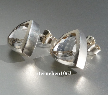 Preview: Ohrringe * Ohrstecker * 925 Silber * Topas