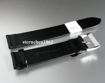 Preview: Barington * Uhrenarmband * Vegan * Meran * schwarz * 20 mm