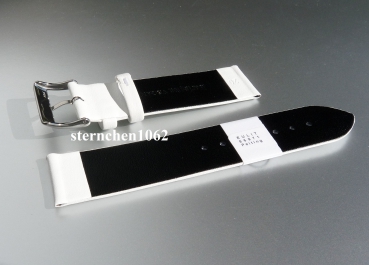 Preview: Barington * Uhrenarmband * Vegan * Meran * weiß * 14 mm