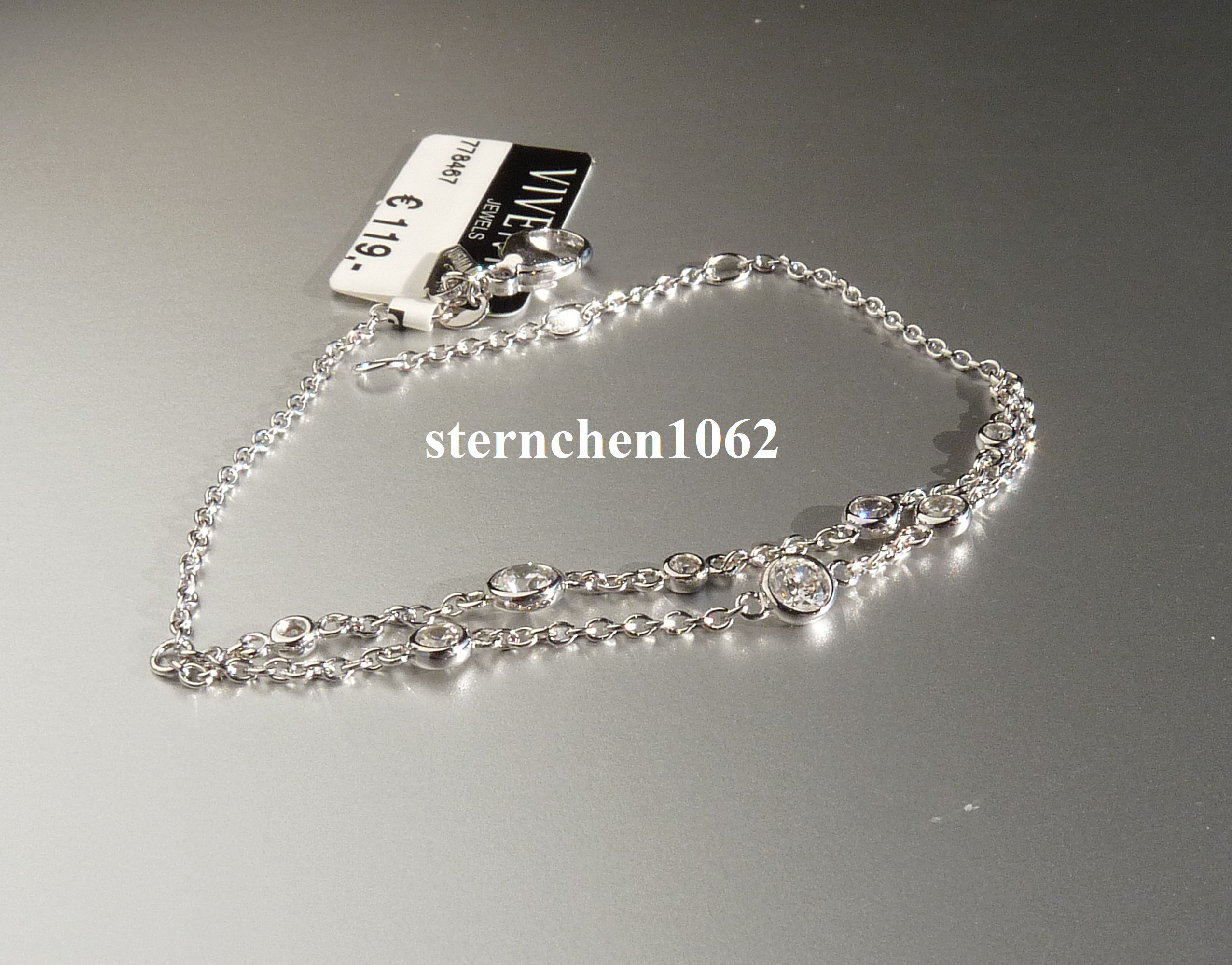 Sternchen 1062 - Viventy * Armband * 925 Silber * Zirkonia * 778467