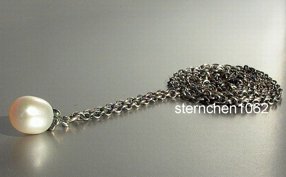 Trollbeads - Collana d'Argento con Perla Rosa | Gori Gioielli