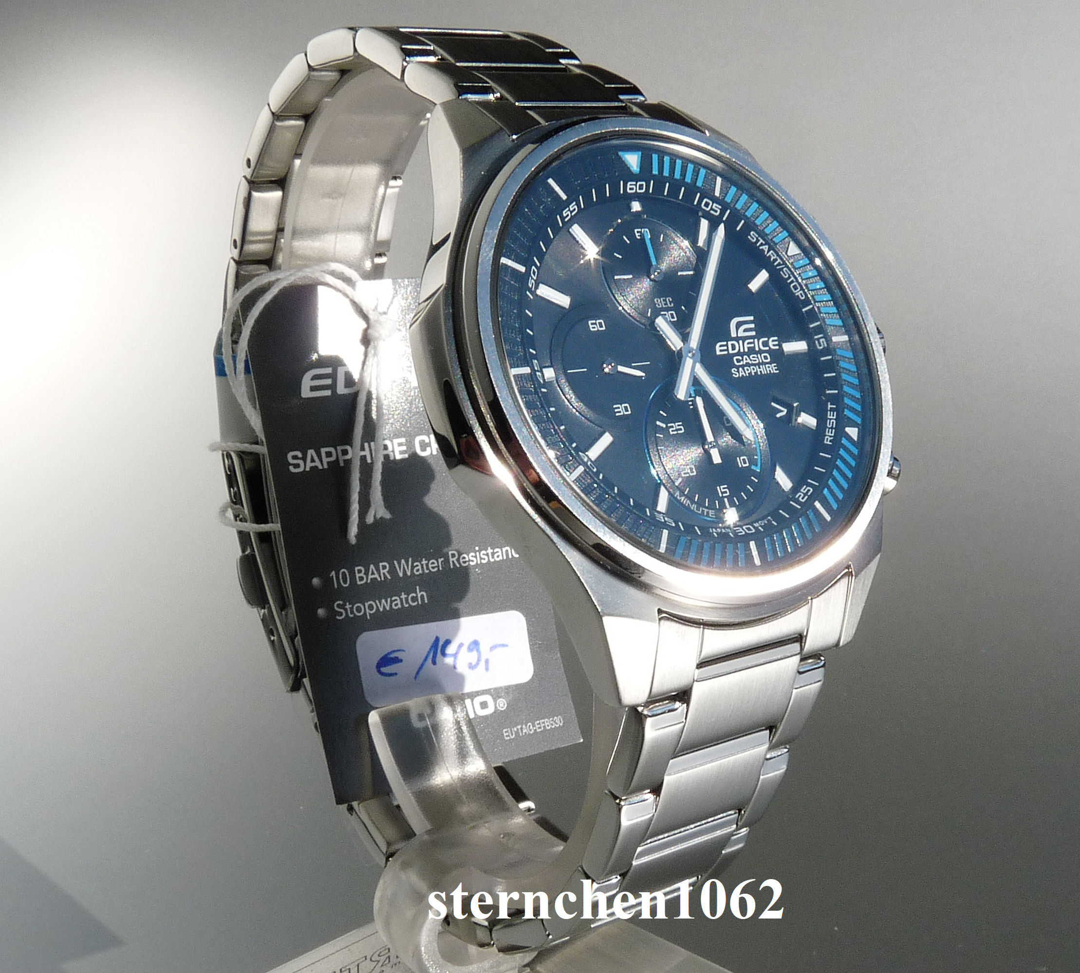 Orologio Casio Edifice Classic EFR-S572D-1AVUEF | Cronografo Analogico Unisex Adulto Con Calendario
