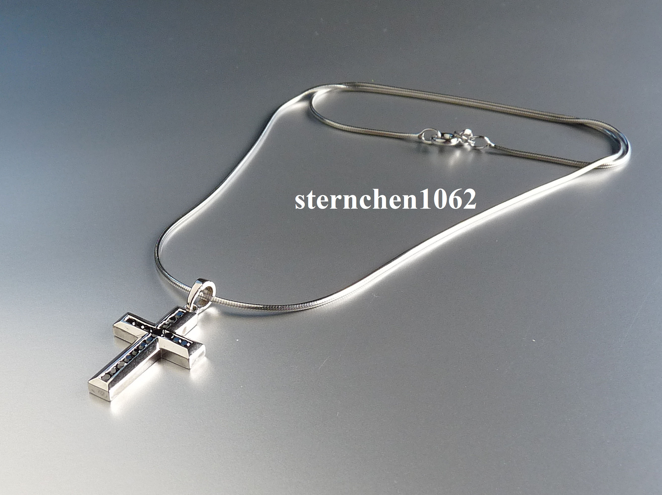 DAYLINLOVE Stethoskop Kreuz Halskette - S925 Sterlingsilber Anhänger Für Mediziner