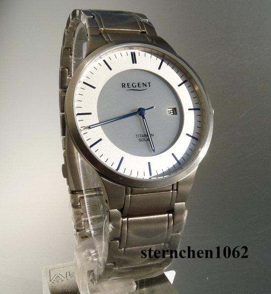 Regent  * Men's watch * 11090365/BA-708 * solar watch * Titanium *