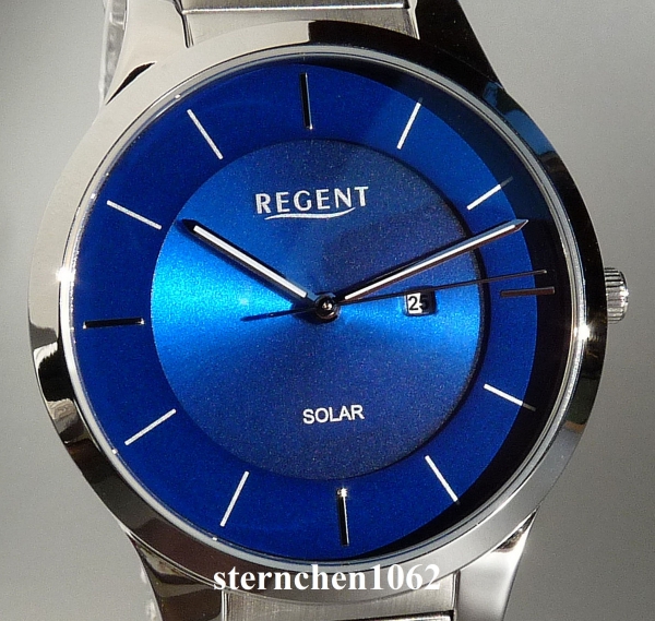 Regent * Men's watch * Stainless Steel * Solar * 11150754 * BA-724