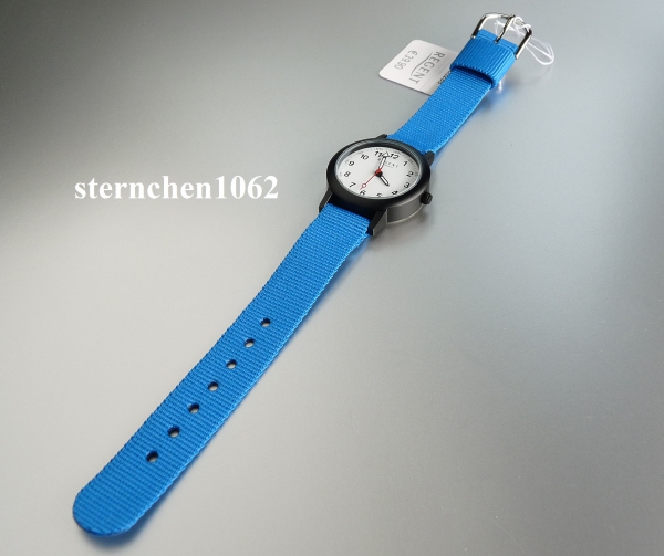 Regent * blau * Nylonband * 12400298 * Kinder-Armbanduhr *