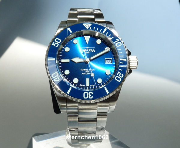 Davosa * Ternos Diver Blue Lagoon * Automatik * 161.554.40 * Limited Edition