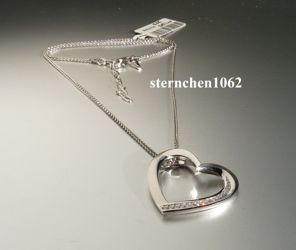 Viventy Necklace with Heart Pendant * 925 Silver * Zirconia * 761012