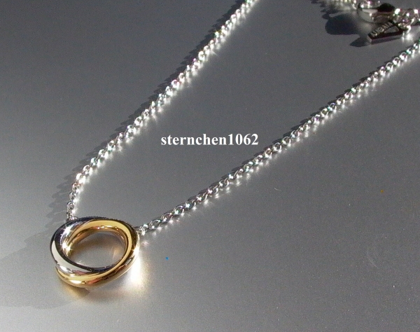 Viventy Necklace with pendant  * 925 Silver * gilded * 777498
