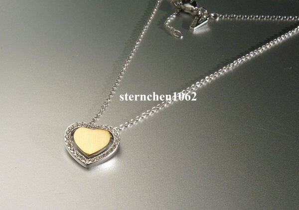Viventy Necklace with Heart Pendant * 925 Silver * Gilt * 781822