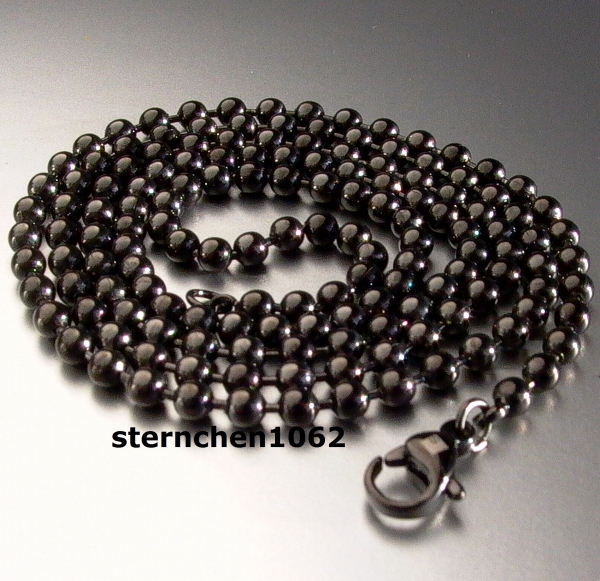Flower Child Necklace * stainless steel * IP grey * 70 cm