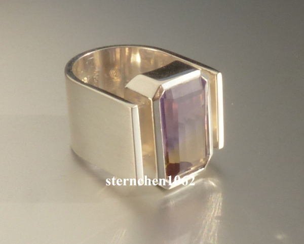 Unique Ring * 925 Silver * Ametrine