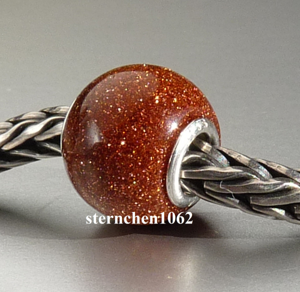 Trollbeads * Runder Goldstein * 07
