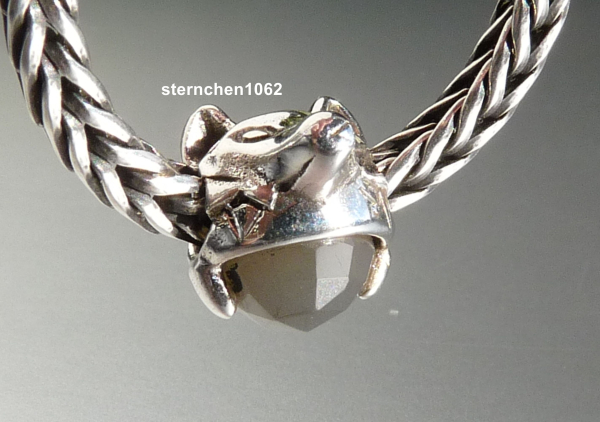 Trollbeads * Wahrer Instinkt - Wolf mit grauem Mondstein * 02