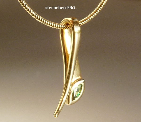 Anhänger * Tsavorit * 750 Gold