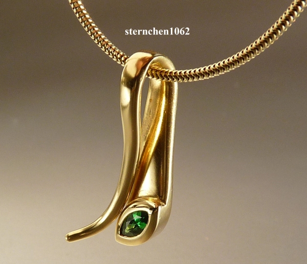 Anhänger * Tsavorit * 750 Gold