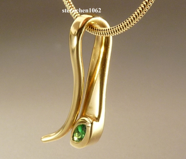 Anhänger * Tsavorit * 750 Gold