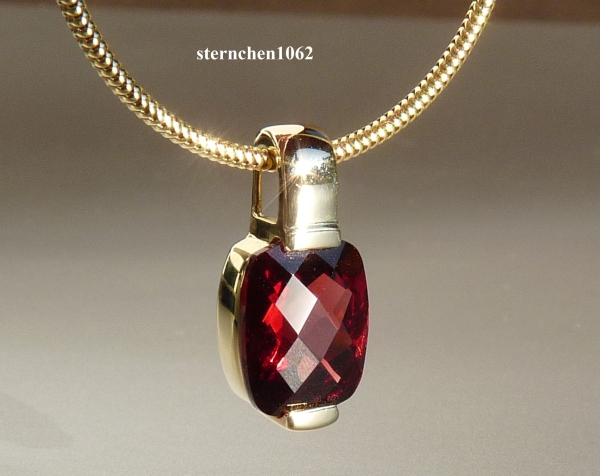Anhänger * Granat * 585 Gold