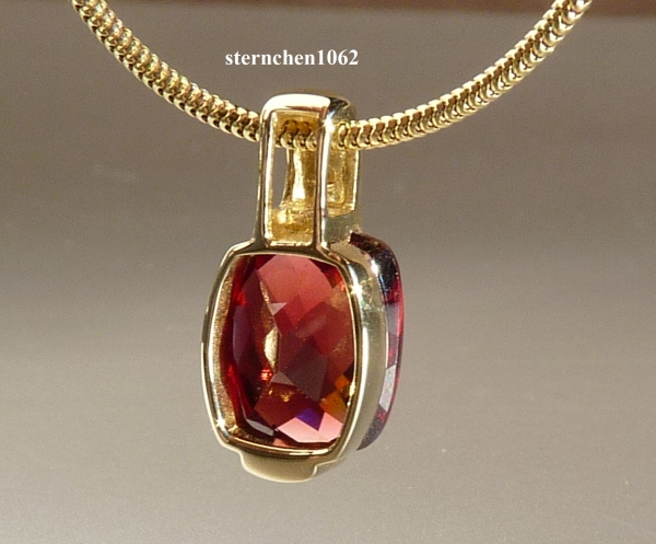 Anhänger * Granat * 585 Gold